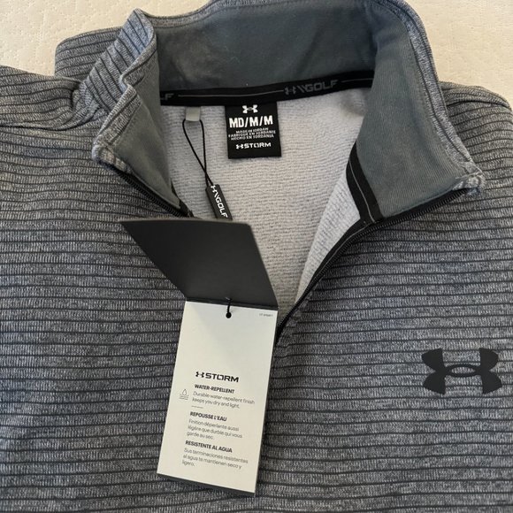 Men's Under Armour Storm SweaterFleece 1/4 Zip - Picture 3 of 6